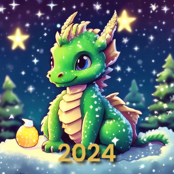 Поздравление с Новым Годом 2024